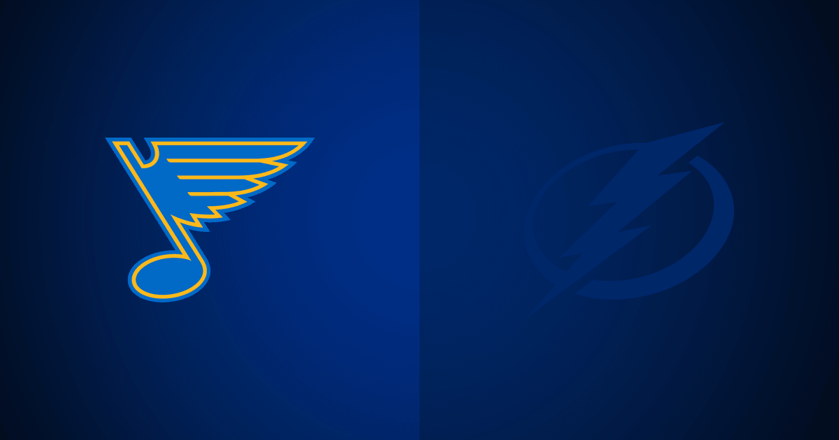 St. Louis Blues vs Tampa Bay Lightning