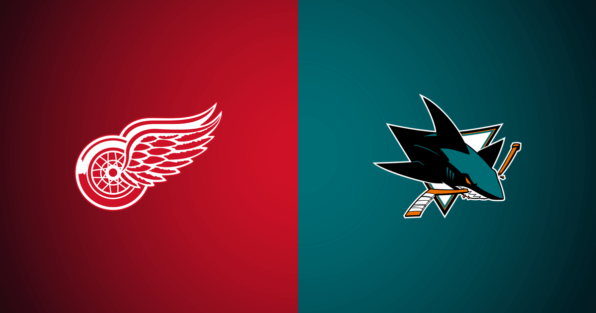 Detroit Red Wings vs San Jose Sharks