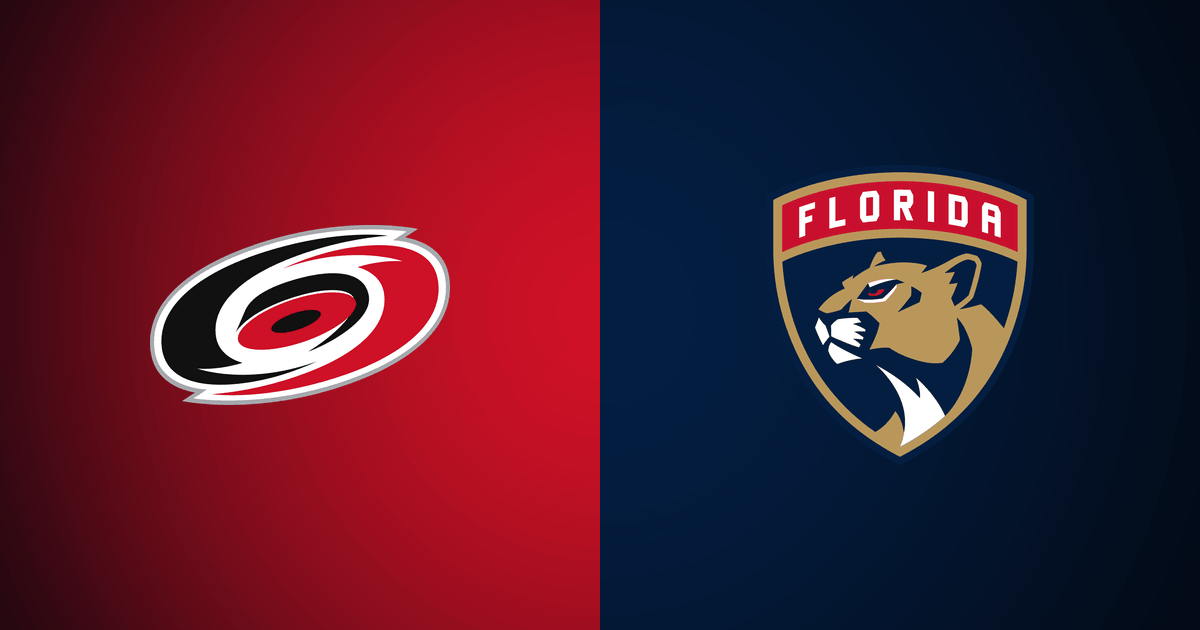 Carolina Hurricanes vs Florida Panthers