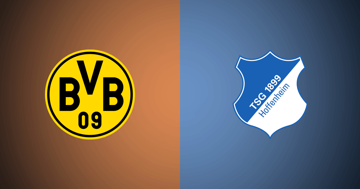 Borussia Dortmund vs 1899 Hoffenheim