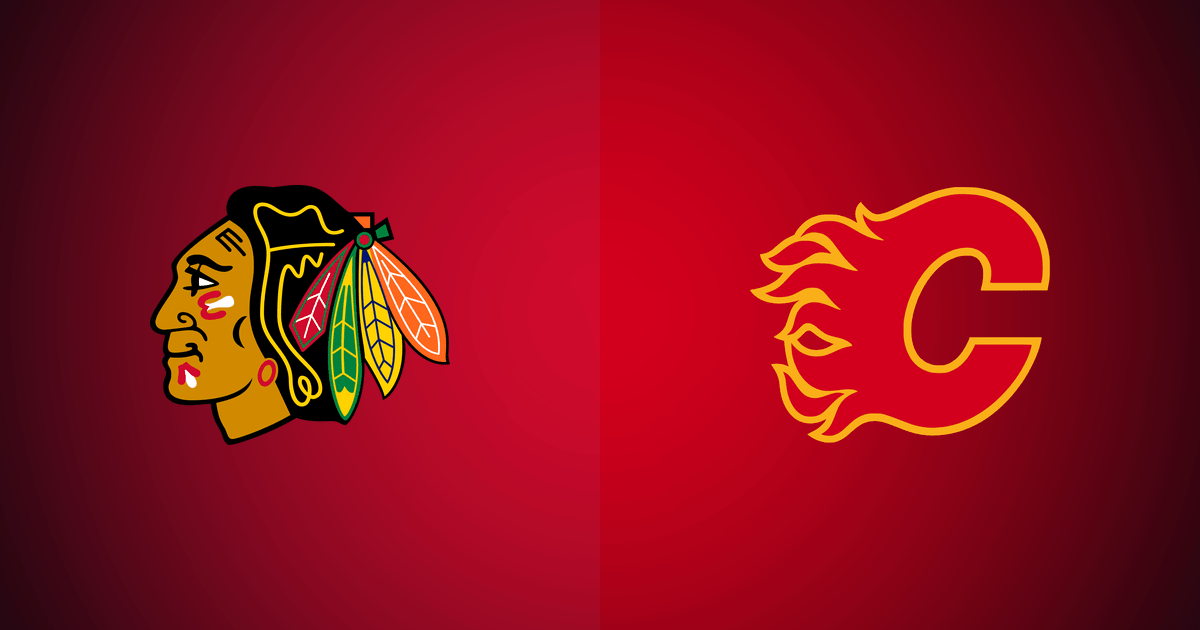 Chicago Blackhawks vs Calgary Flames