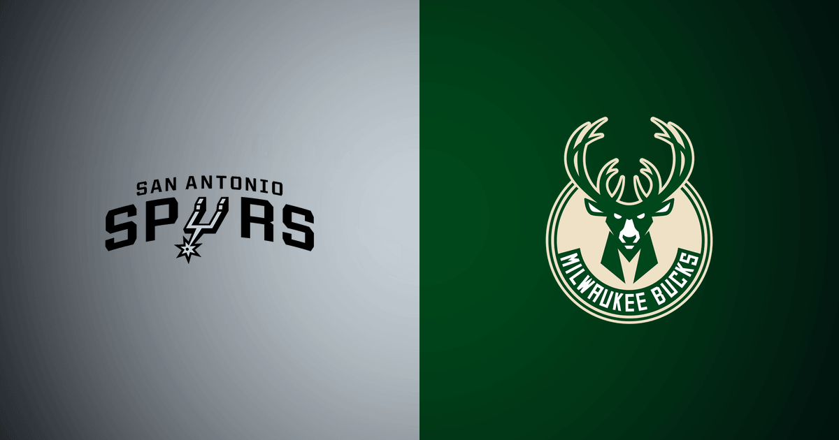 San Antonio Spurs vs Milwaukee Bucks