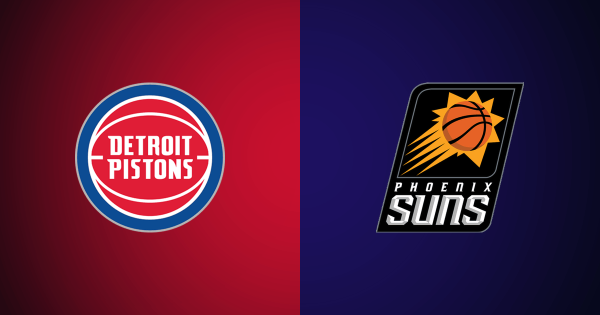 Detroit Pistons vs Phoenix Suns
