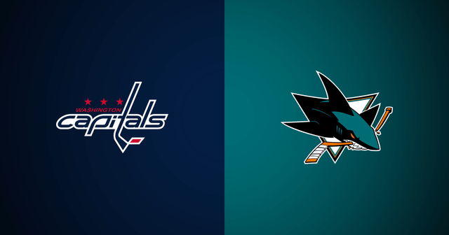 Washington Capitals vs San Jose Sharks