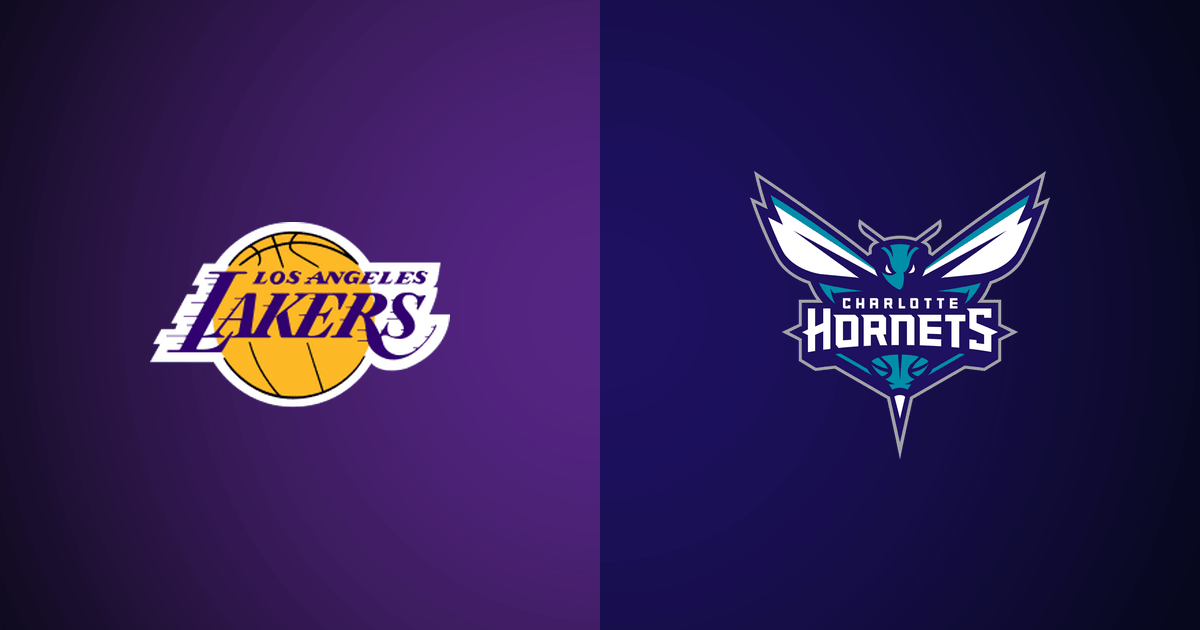 Los Angeles Lakers vs Charlotte Hornets